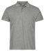 Single Jersey Polo Grey Melange