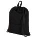 Bear GRS resirkulert sherpa gympose, 9 L Solid svart