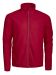Melton Full Zip Red
