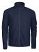 Melton Full Zip Navy Blue