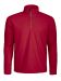 Melton Half Zip Red