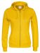 Full Zip Hood Lady Yellow