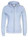 Full Zip Hood Lady Sky Blue
