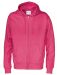 Full Zip Hood Man Dark Cerise