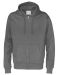 Full Zip Hood Man Charcoal