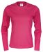 T-Shirt LS Lady Dark Cerise