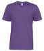 T-Shirt V-Neck Man Purple