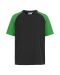 Monza T-Shirt black-green