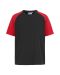 Monza T-Shirt black-red