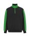 Modena Half Zip black-green