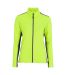 Evora Full Zip Woman Neon Yellow/Grey