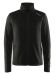 Noble Zip Jacket Heavy Knit Fleece M Black Melange/Black/Platinum