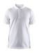 Casual Polo Pique M White
