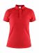 Casual Polo Pique W Bright Red