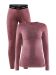 CORE Wool Merino Set W Rose-Melange