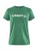 Community Logo SS Tee W Team Green-Melange