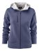 Parkwick Hooded Lady Jacket Dark Blue Melange