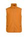 Sideflip fleece vest Orange