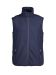 Sideflip fleece vest Navy