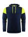 Prime Hoodie navy-neon yellow