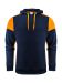 Prime Hoodie navy-neon orange