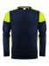 Prime Crewneck navy-neon yellow