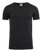 Heavy V-neck T-shirt Black