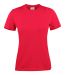 Light T-shirt Ladies Red