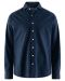 Pablo Cord Tailored skjorte Marine