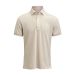 Indigo Bow 133 S/S Polo Tailored Fit Sand