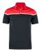 Seabeck polo Men Black/Red