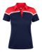 Sebeck polo Ladies Dark Navy/Red