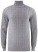 Blakely Rollerneck Men Grey Melange