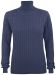 Blakely Rollerneck Ladies Navy Melange