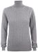 Blakely Rollerneck Ladies Grey Melange