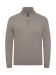 Oakville Half Zip Sweater Men Nougat Melange