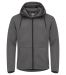 Pemberton Hood FZ Men Anthracite Melange