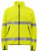 6327 Fleecejakke EN ISO 20471 Kl 3 Yellow/Black