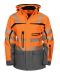 6417 Funksjonsjakke EN ISO 20471 Kl 3/2 Orange/Grey
