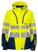 6423 Jakke Dame EN ISO 20471 Kl 3/2 Yellow/Navy