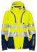 6424 Vinterjakke Dame EN ISO 20471 Kl 3/2 Yellow/Navy