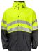 6431 Regnjakke EN ISO 20471 Kl 3/2 Yellow/Black