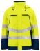 6440 Skalljakke EN ISO 20471 Kl 3 Yellow/Navy