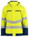 6441 Skalljakke EN ISO 20471 Klasse 3 Yellow/Navy