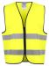 6709 Refleksvest EN ISO 20471 Kl 2 One Size Yellow/Black
