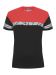 7005 T-skjorte Dame black-red