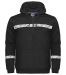 7104 Hettegenser 1/2 Zip Black