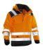 1347 Vinterjakke Star Varsel Orange/Black