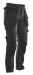 2371 Håndtverksbukse Stretch Dame Black