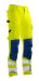 2378 Arbeidsbukse varsel Yellow/Navy